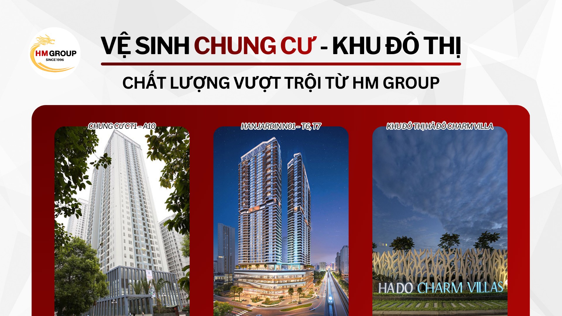 🏙️✨ VỆ SINH CHUNG CƯ – KHU ĐÔ THỊ | CHẤT LƯỢNG VƯỢT TRỘI TỪ HM ✨🧹