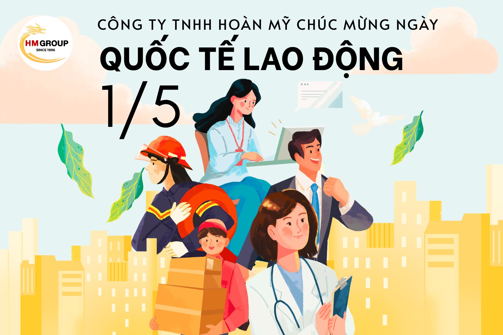 HOÀN MỸ – TRI ÂN NGƯỜI LAO ĐỘNG NHÂN NGÀY QUỐC TẾ LAO ĐỘNG 1/5 💚✨