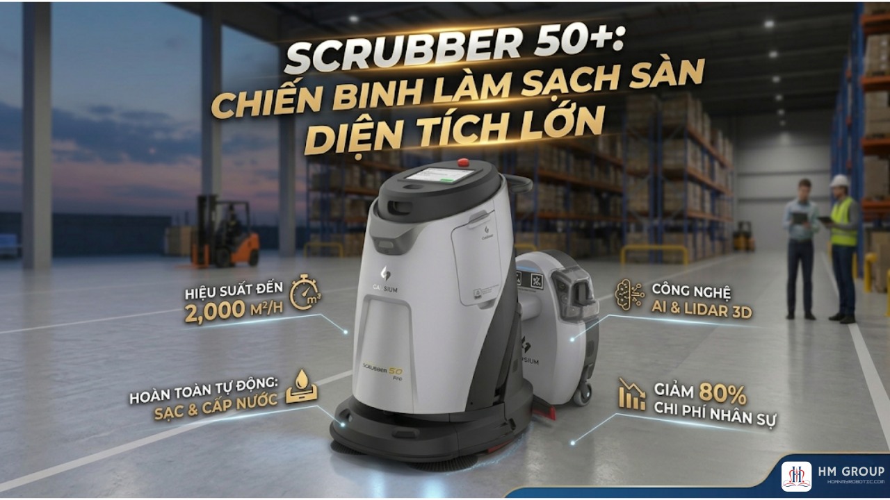 [SCRUBBER SÀN DIỆN TÍCH LỚN]