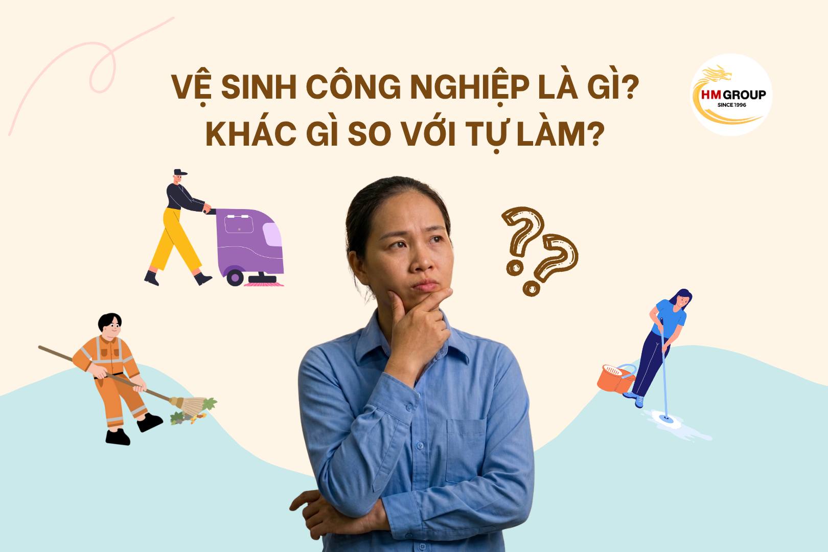VỆ SINH CÔNG NGHIỆP LÀ GÌ? KHÁC GÌ SO VỚI TỰ LÀM? 🧹✨