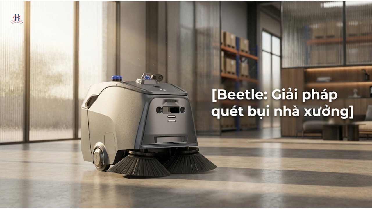 [BEETLE: GIẢI PHÁP QUÉT BỤI NHÀ XƯỞNG]