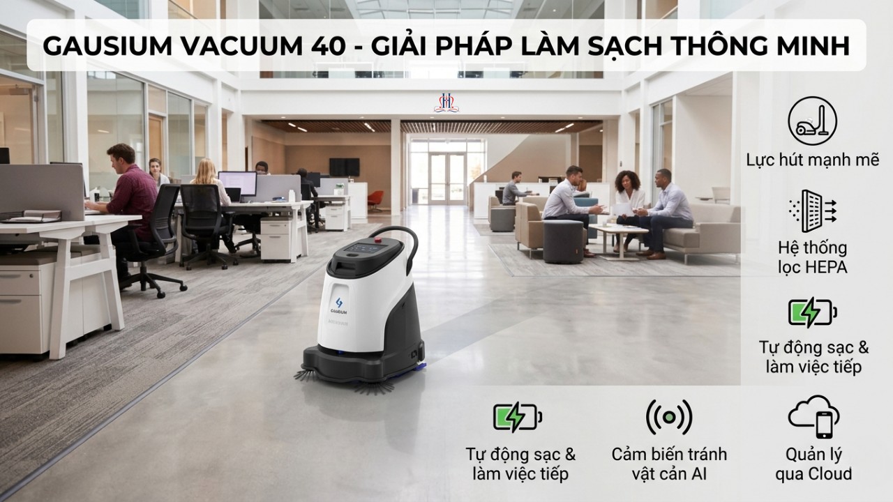 [VACUUM 40: LÀM SẠCH NHANH – NHẸ – KHÔNG ỒN]