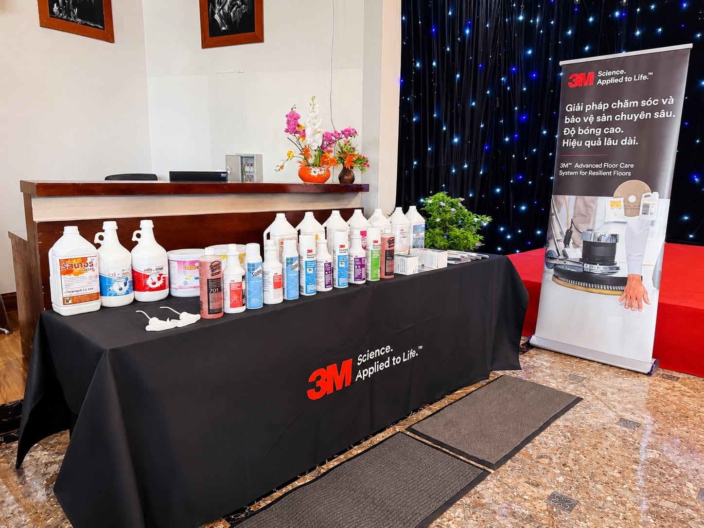 HOÀN MỸ GROUP & 3M VIỆT NAM: GIỚI THIỆU GIẢI PHÁP CHĂM SÓC SÀN CHUYÊN SÂU TẠI CHARM SAPA HOTEL