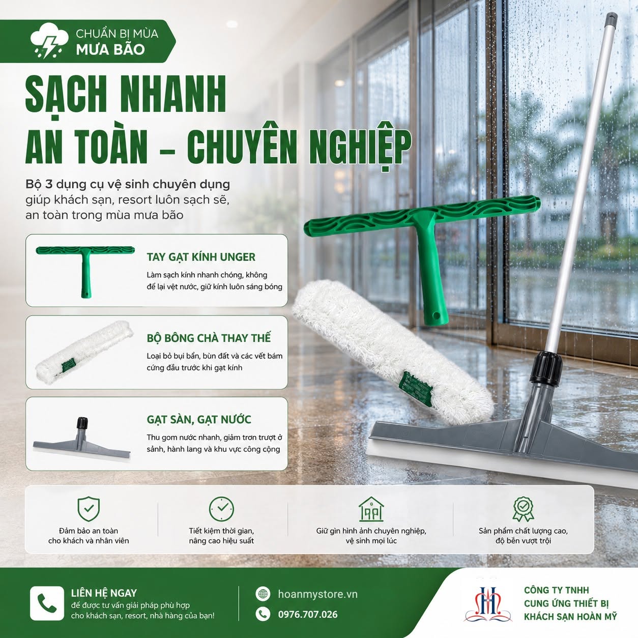 🌀 MÙA MƯA BÃO ĐẾN GẦN – KHÁCH SẠN CỦA BẠN ĐÃ SẴN SÀNG?