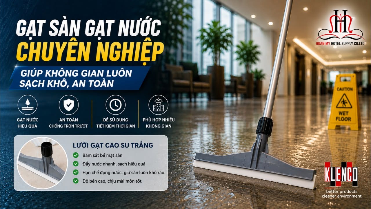 🌧️ MÙA MƯA ĐẾN – GẠT SÀN GẠT NƯỚC CHUYÊN NGHIỆP GIÚP KHÔNG GIAN LUÔN SẠCH KHÔ, AN TOÀN 🌧️
