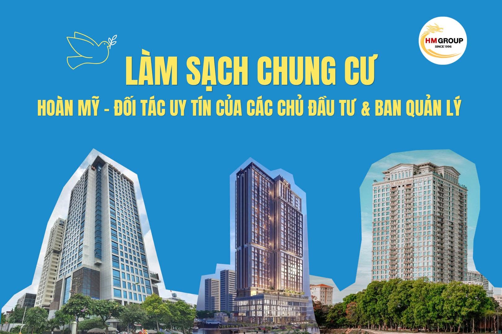 LÀM SẠCH CHUNG CƯ: HOÀN MỸ – ĐỐI TÁC UY TÍN CỦA CÁC CHỦ ĐẦU TƯ & BAN QUẢN LÝ 🏙️✨