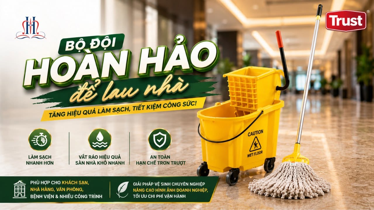 ✨ LAU NHÀ NHANH GẤP ĐÔI CHỈ VỚI BỘ ĐÔI NÀY!