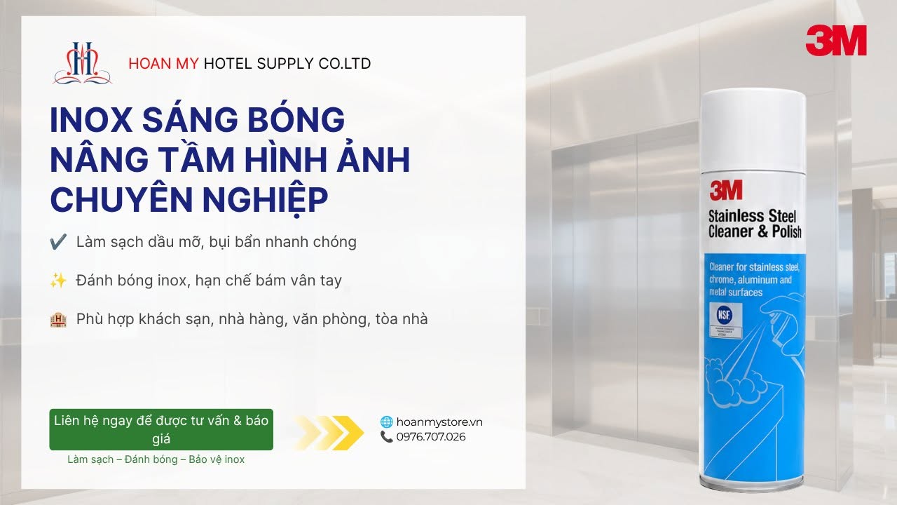 ✨ INOX LUÔN SÁNG BÓNG – NÂNG TẦM HÌNH ẢNH CHUYÊN NGHIỆP CHO MỌI CÔNG TRÌNH! ✨