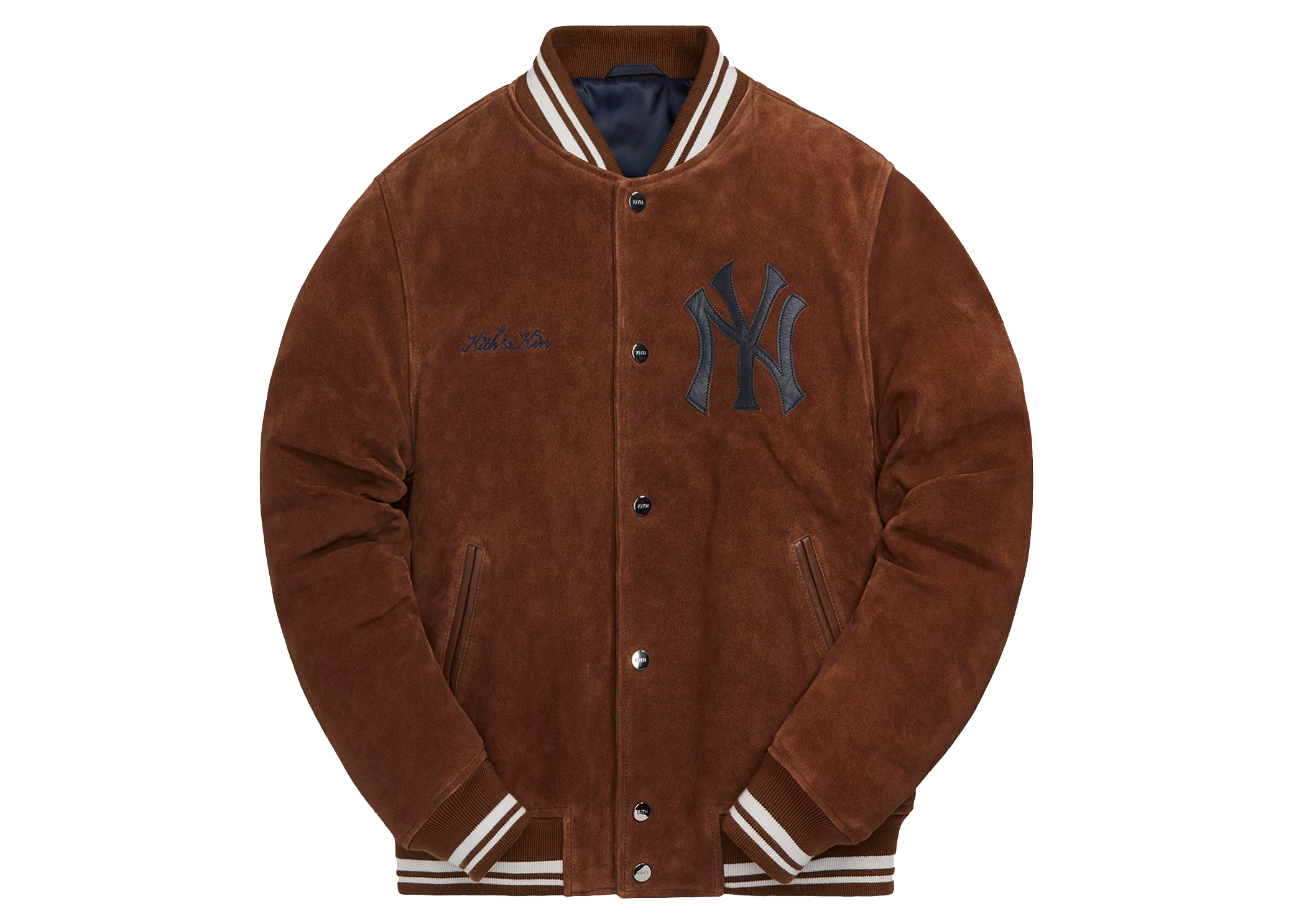 TimeToCop - Kith MLB for New York Yankees Suede Bomber