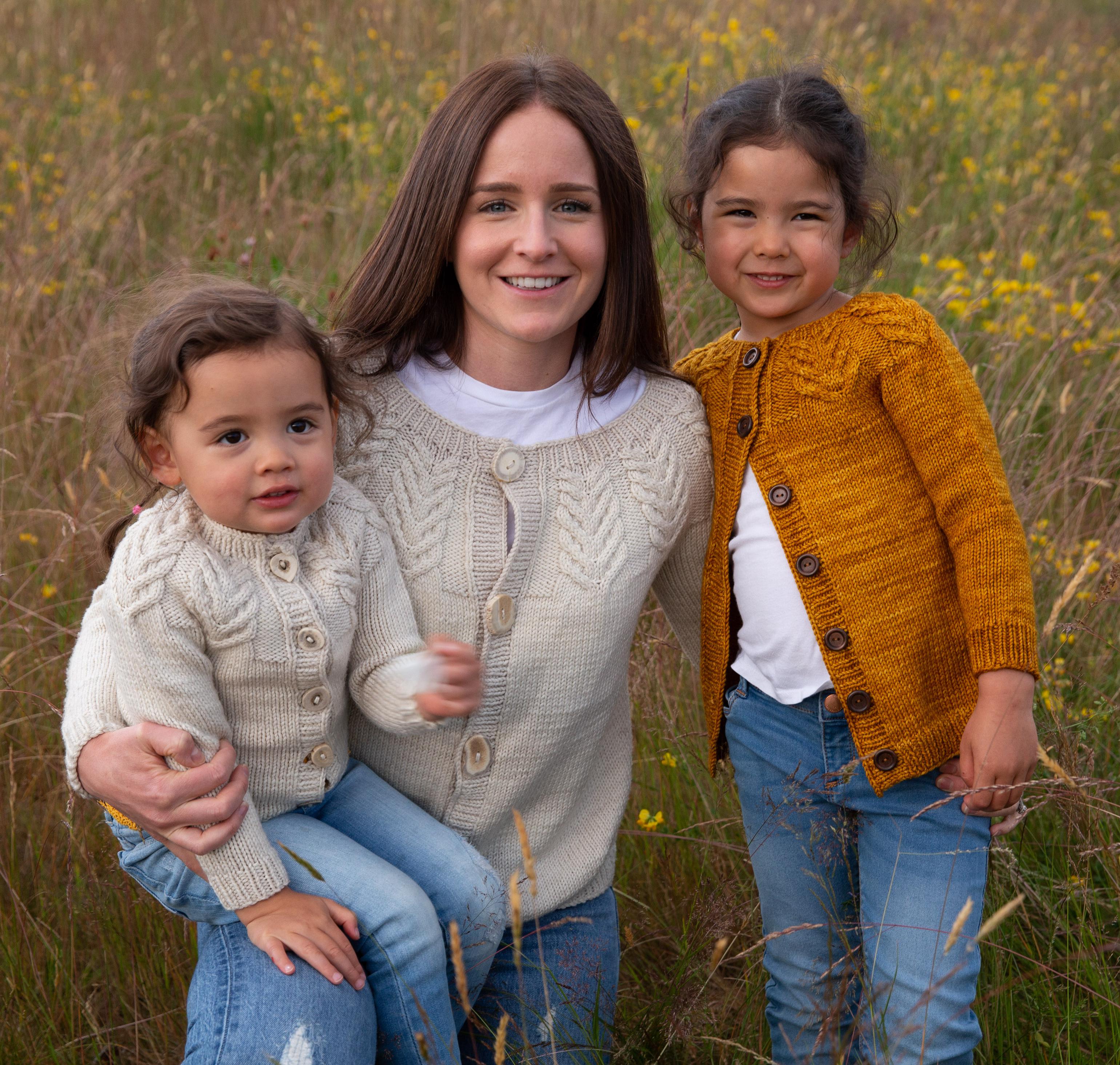 Antler cardigan pattern