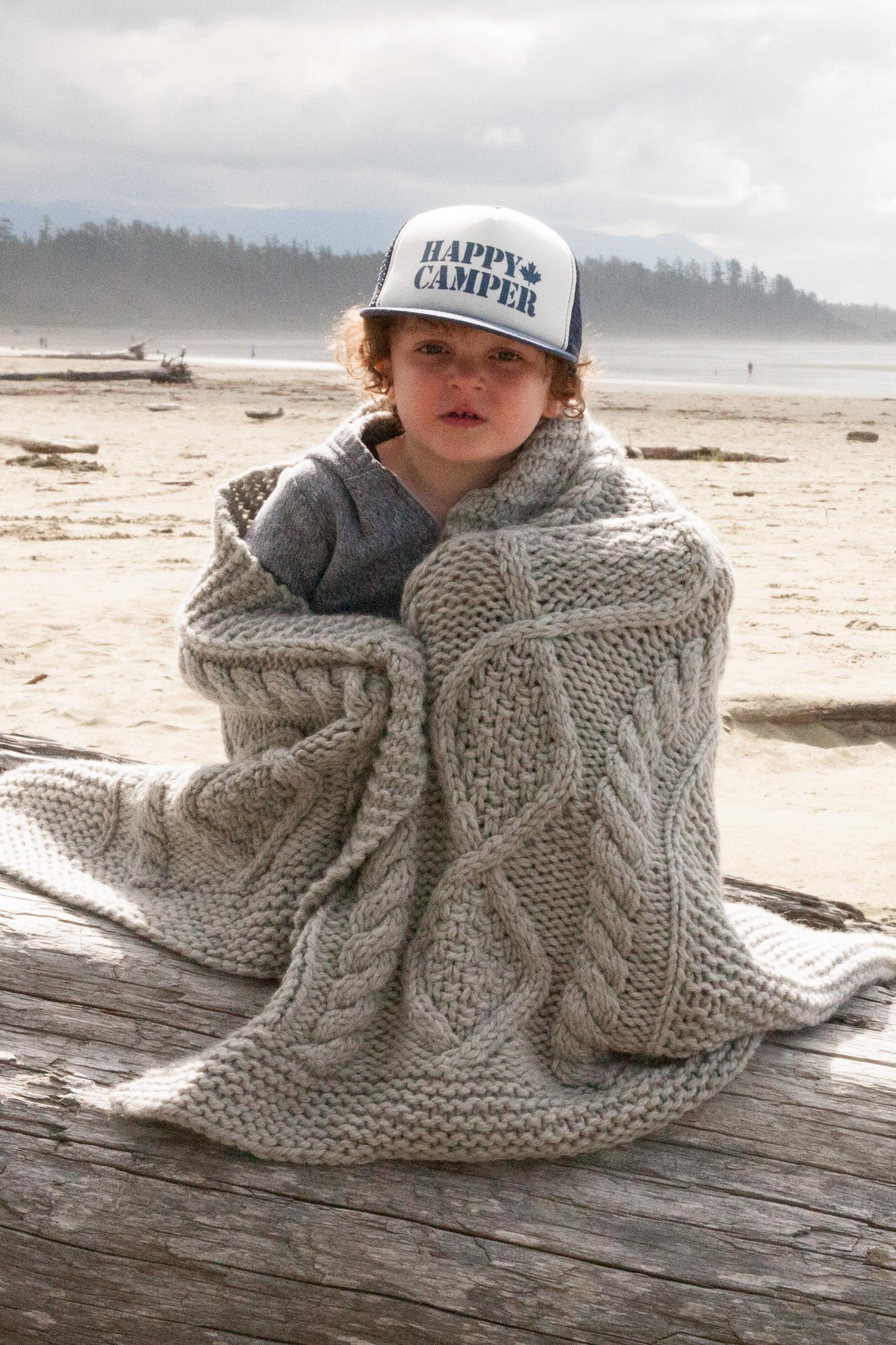 bonfire beach blanket