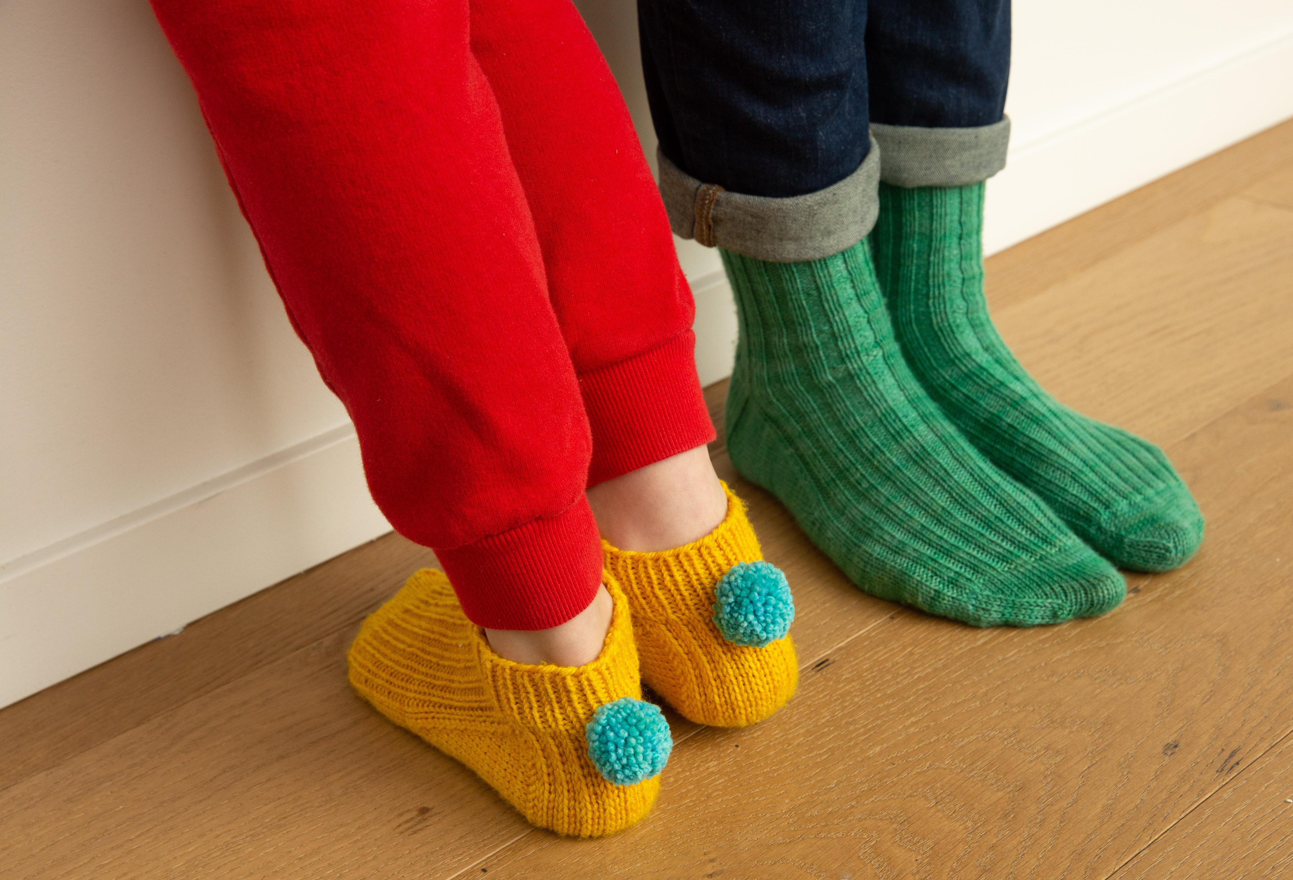 The Beginner Socks Knitting Pattern