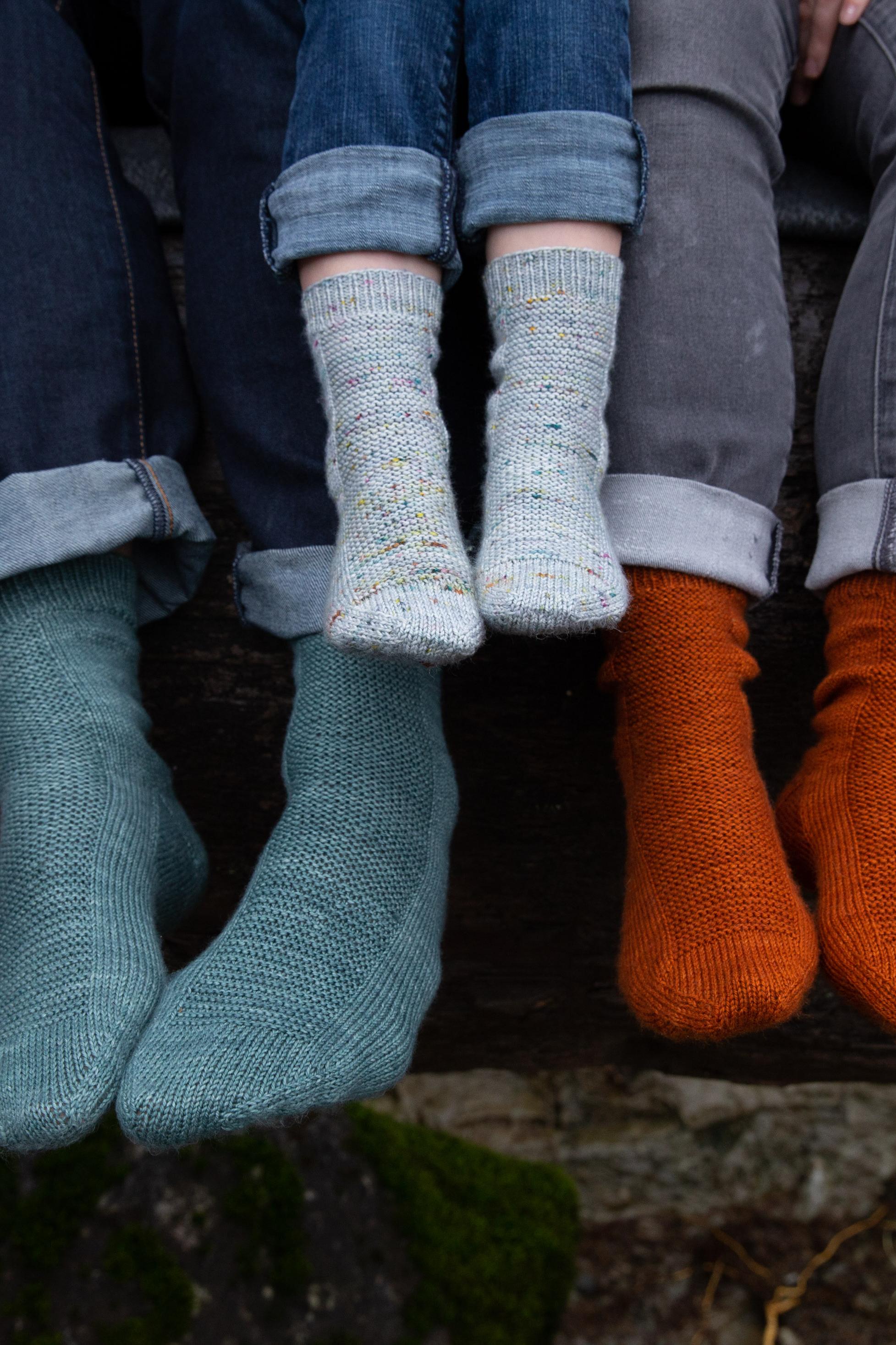Rye Light socks pattern