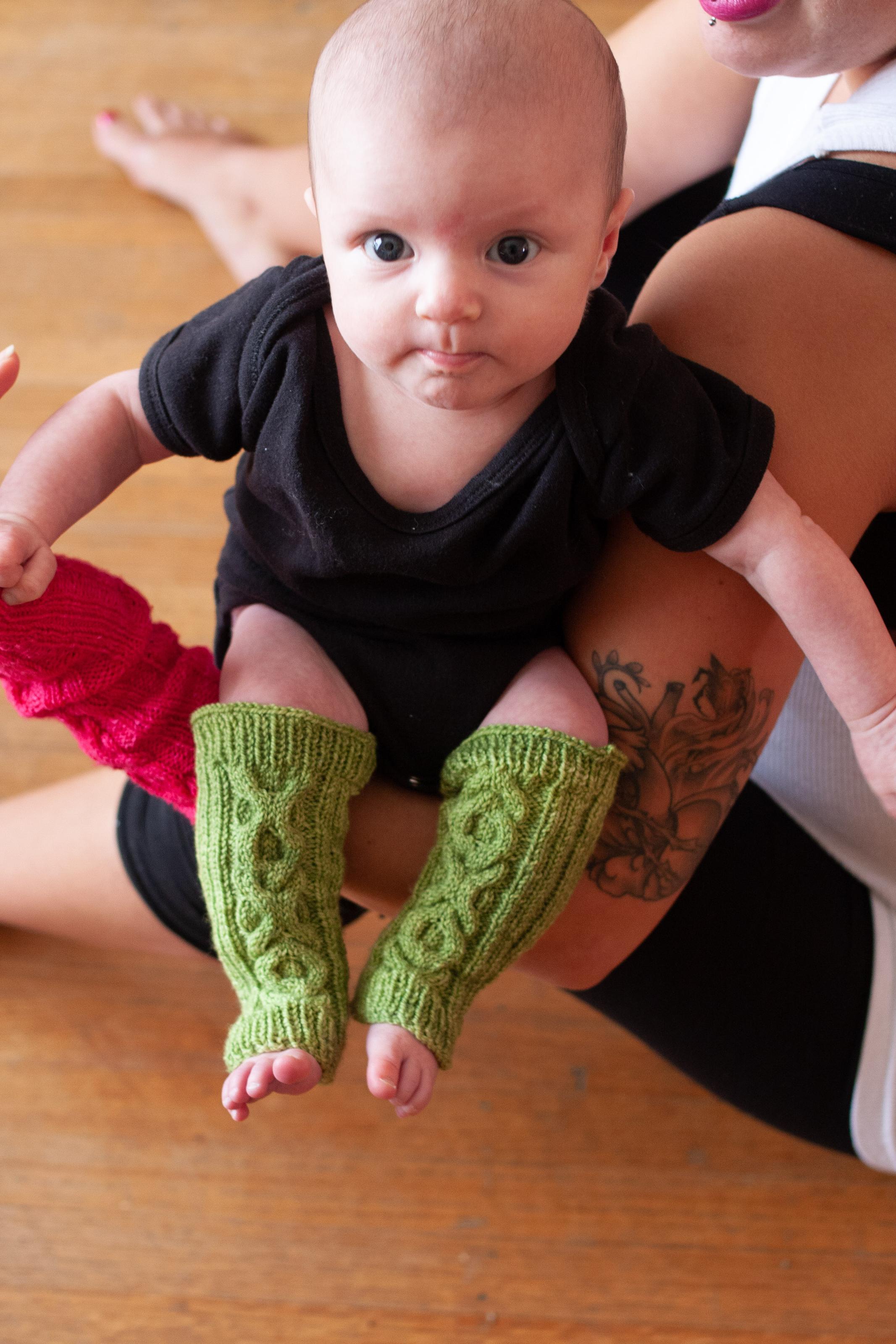Cable Knit Legwarmers - Child