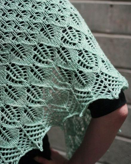 Rosebud shawl pattern