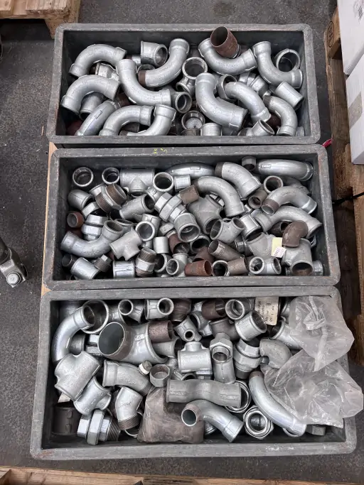 Rørfittings galvaniseret