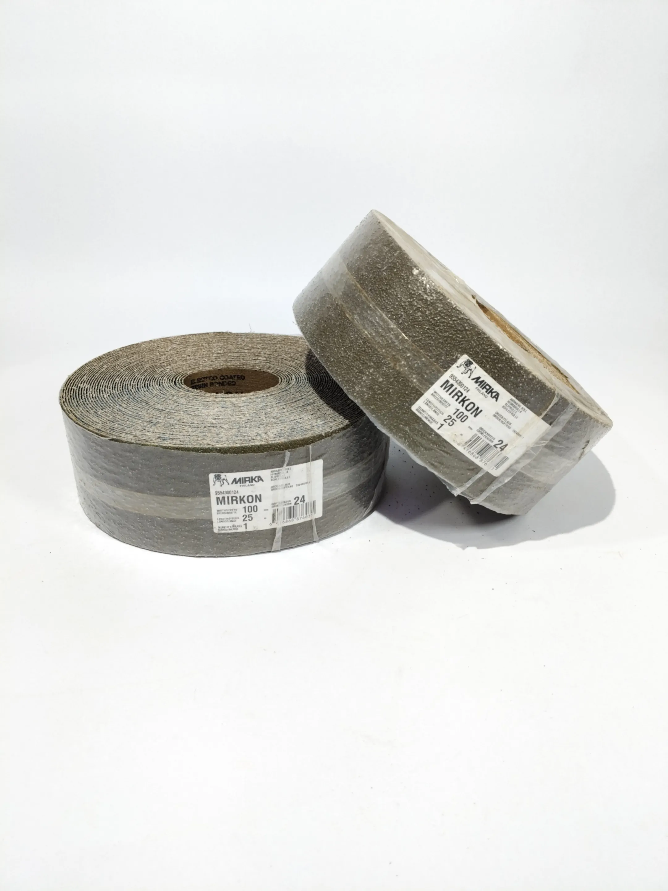 2x Mirka Mirkon slibebånd 100mm korn 24