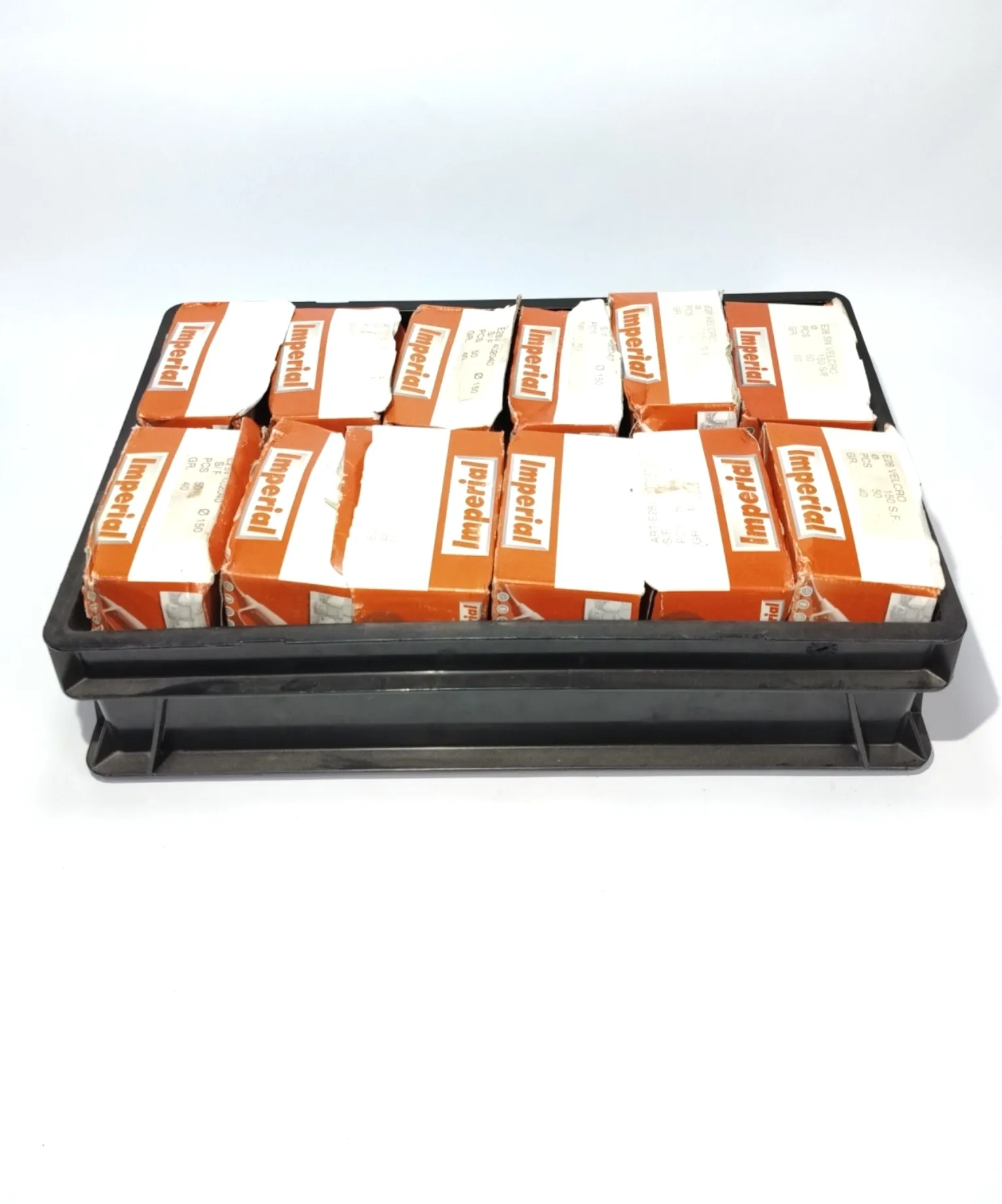 12x E28 GR40 Ø150 slibeskiver