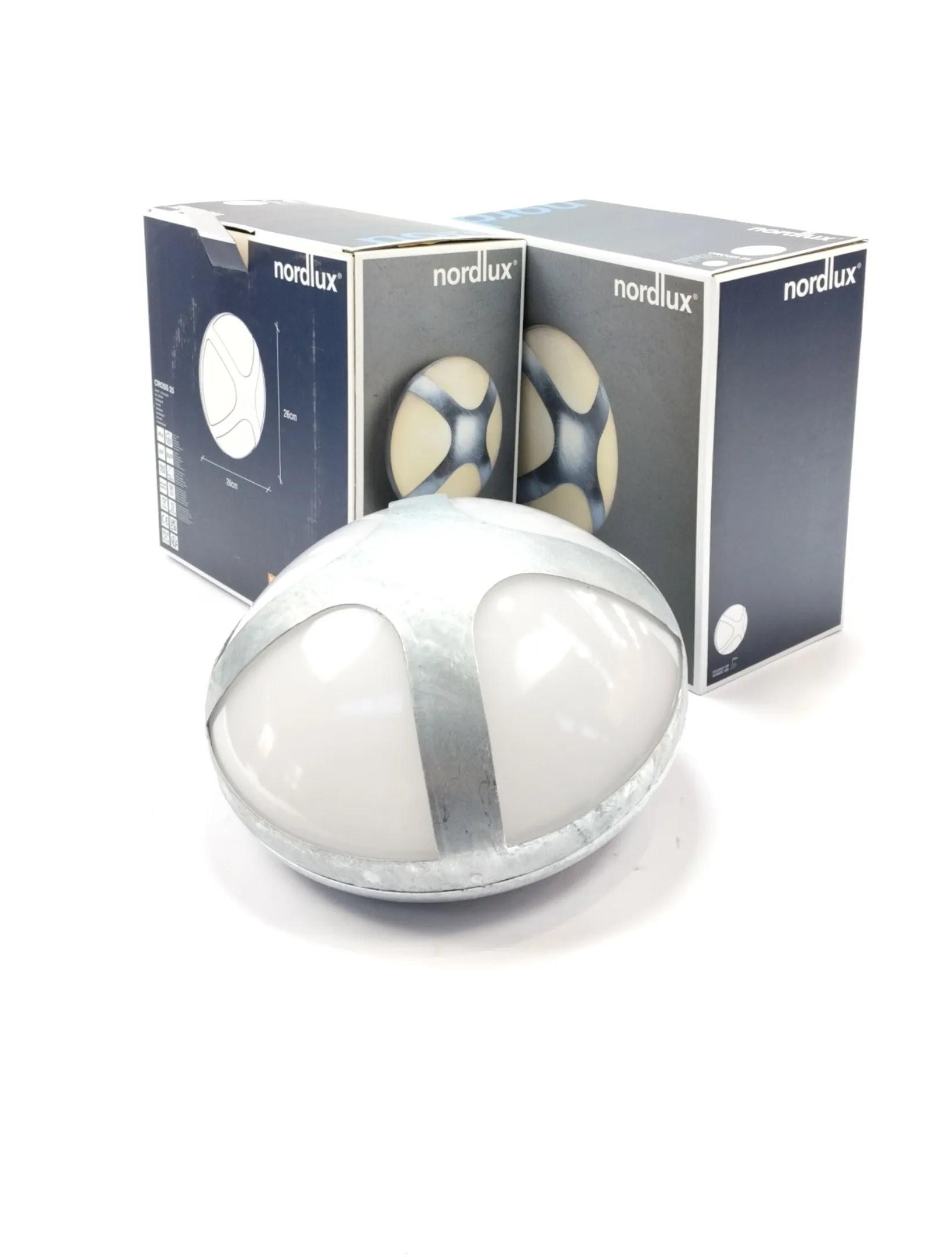 2x Nordlux Cross 25 væglamper