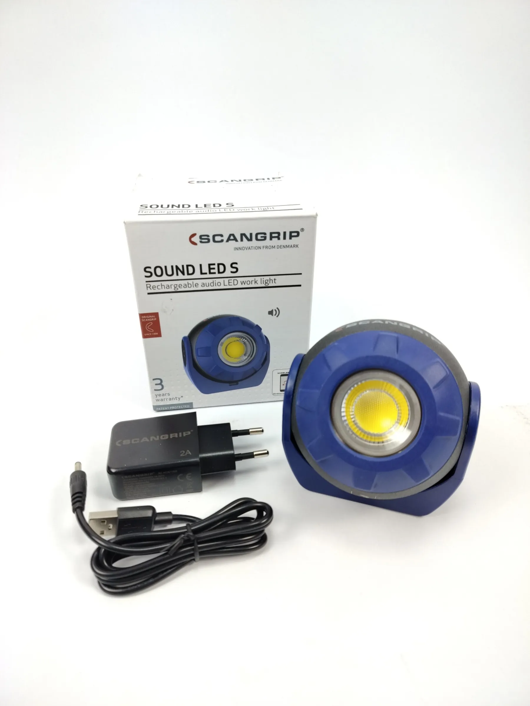 Scangrip Sound LED S Arbejdslampe