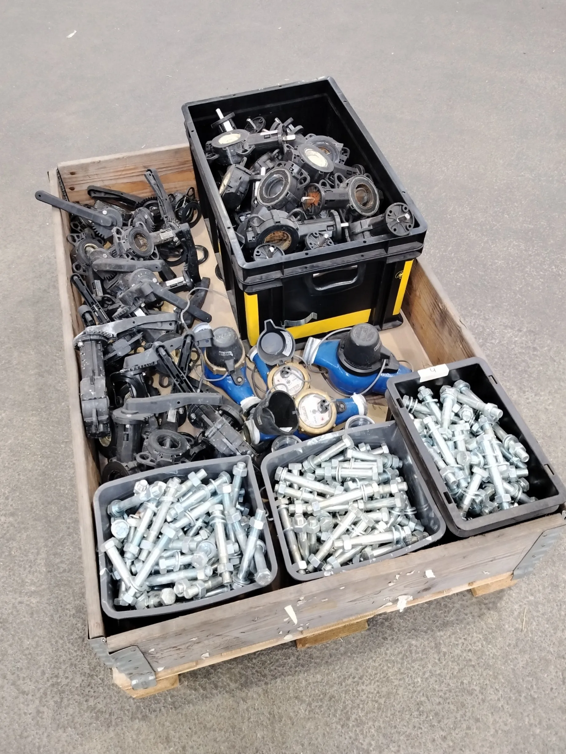 Bolte, Butterflyventiler & Vandmålere