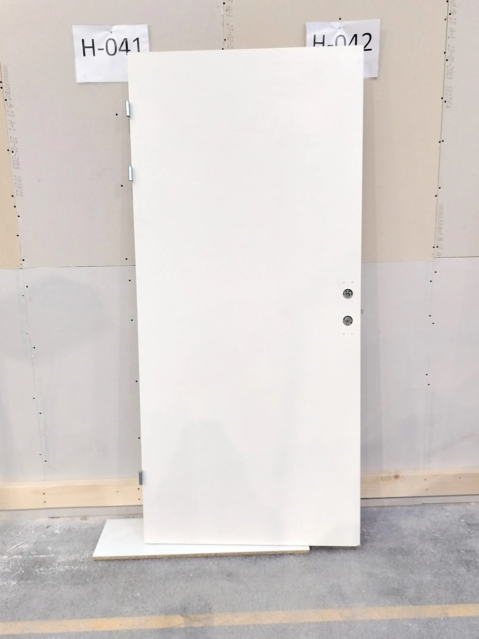 Swedoor dør – Doorline serie, hvid