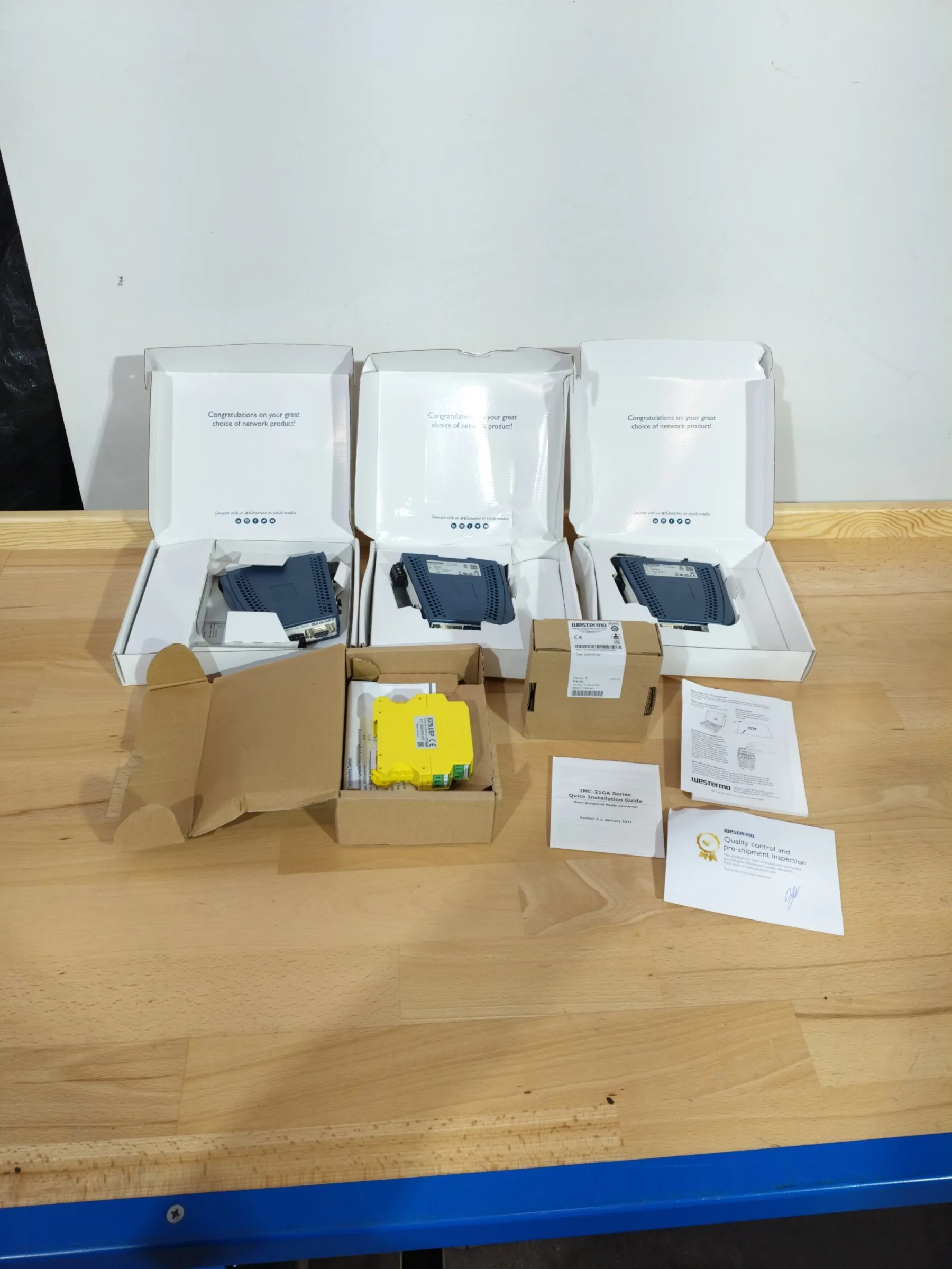 Diverse industrikomponenter – Westermo