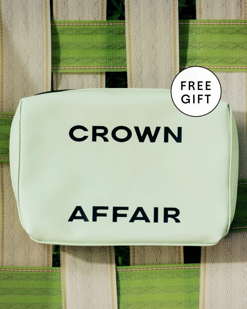 free gift this weekend with orders from Crown Affair