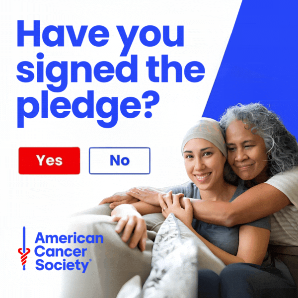 help.  

✍️ Add your name from American Cancer Society