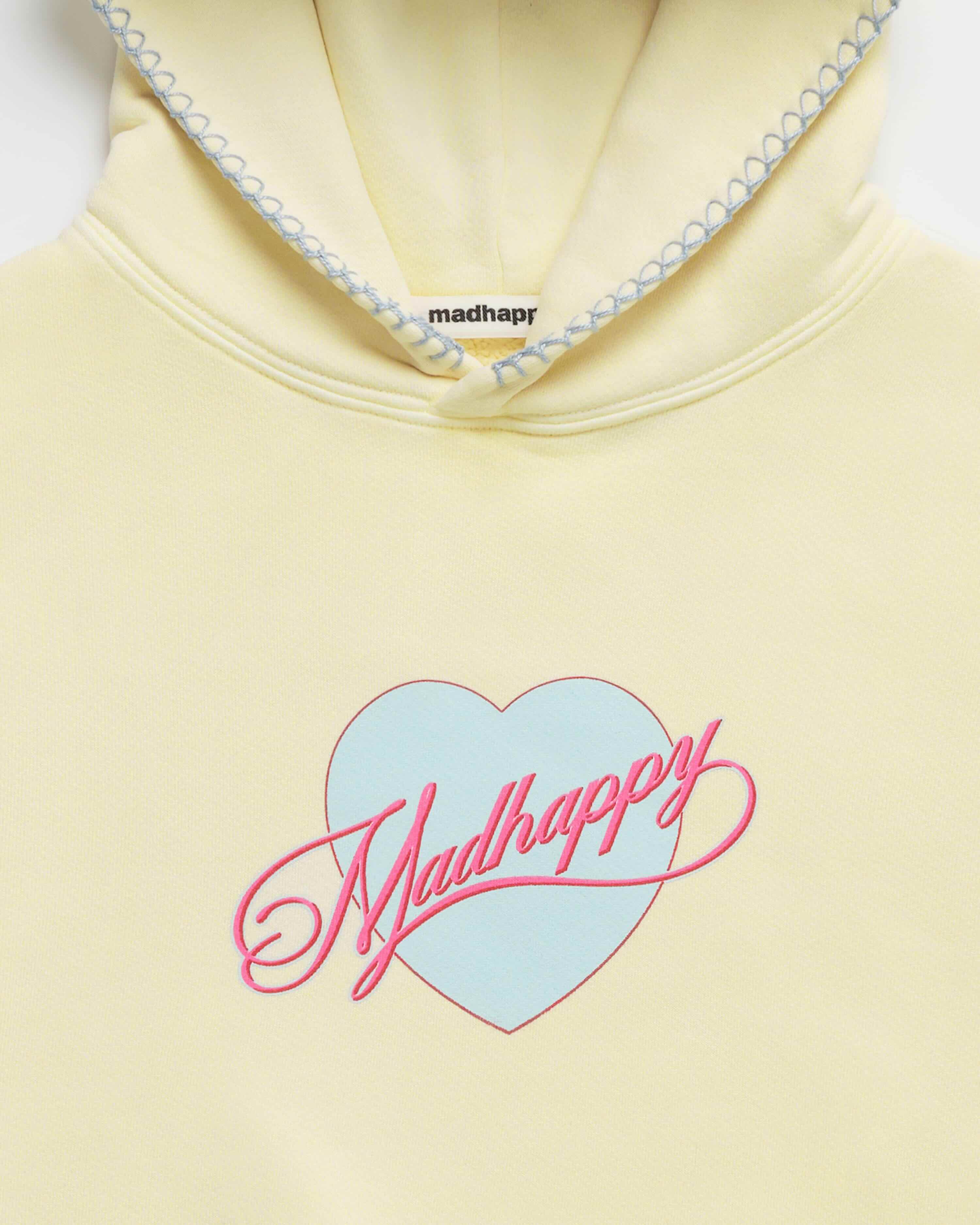 madhappy: 
sweetheart fleece hoodie & short from Madhappy