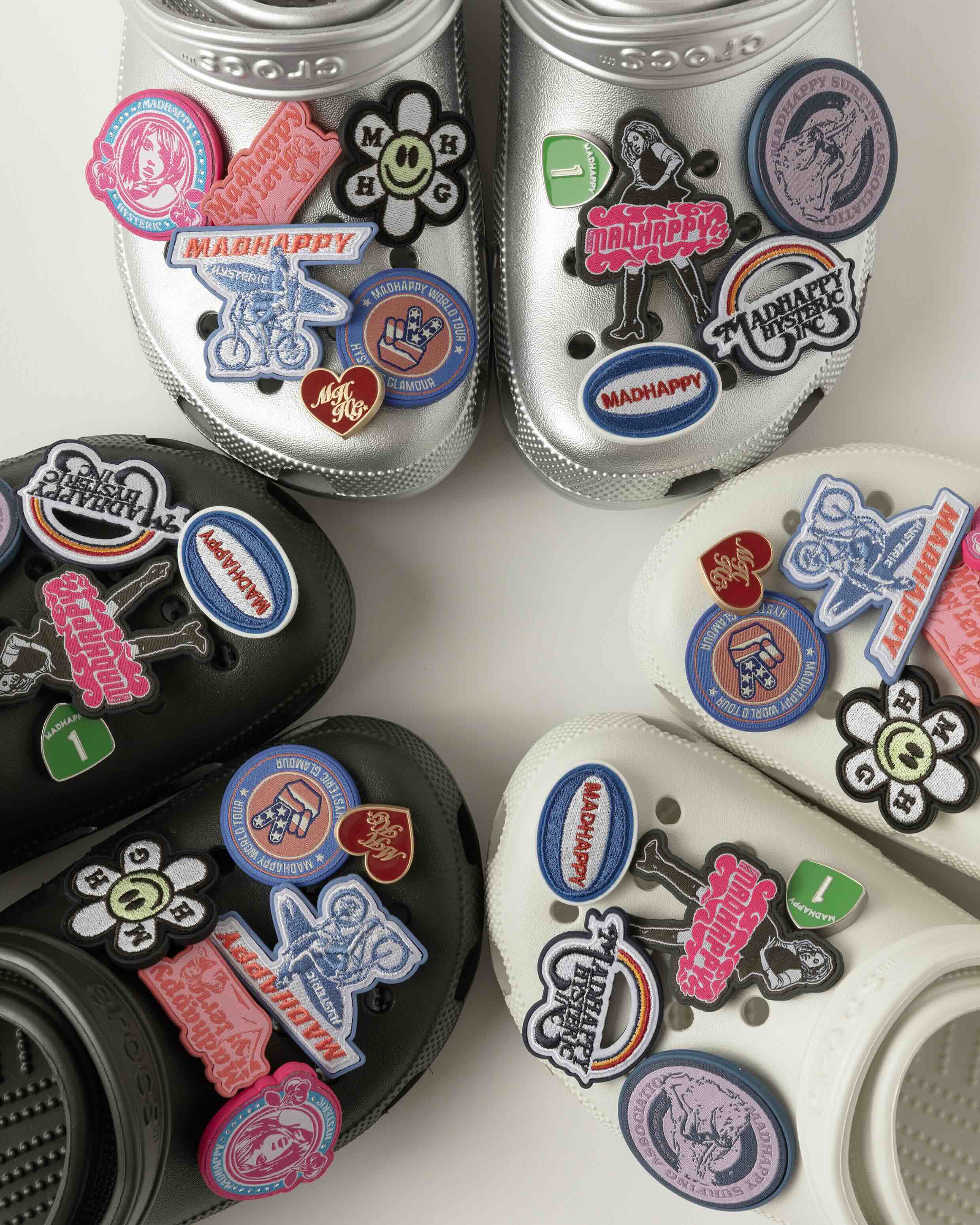 madhappy: 
madhappy & crocs ~ available from Madhappy