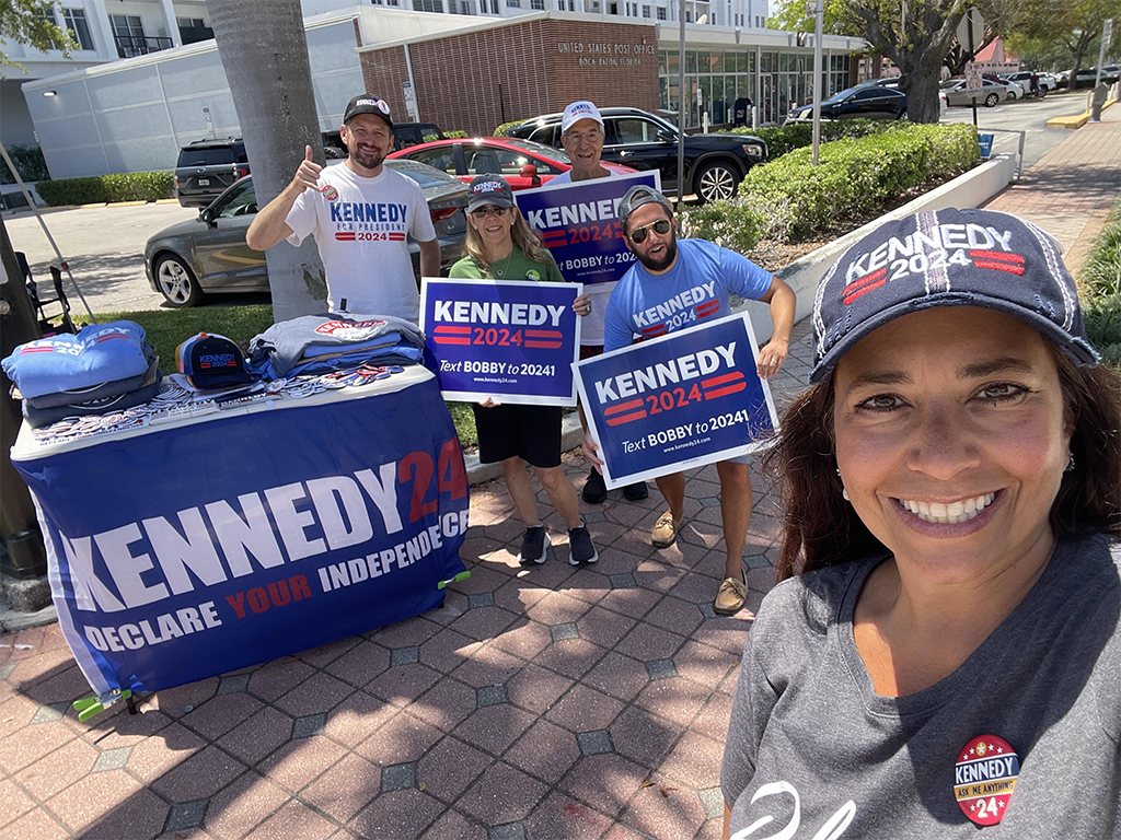 undefined, Kennedy24 volunteers will be at from Team Kennedy
