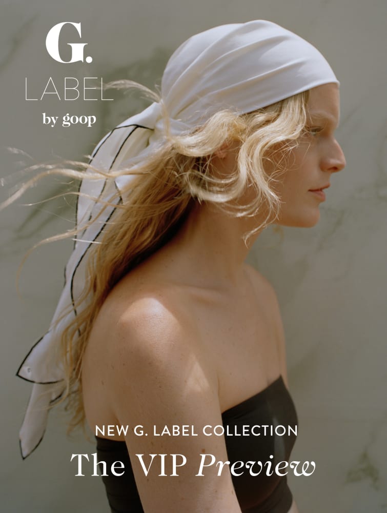 G. Label collection is made to from Goop