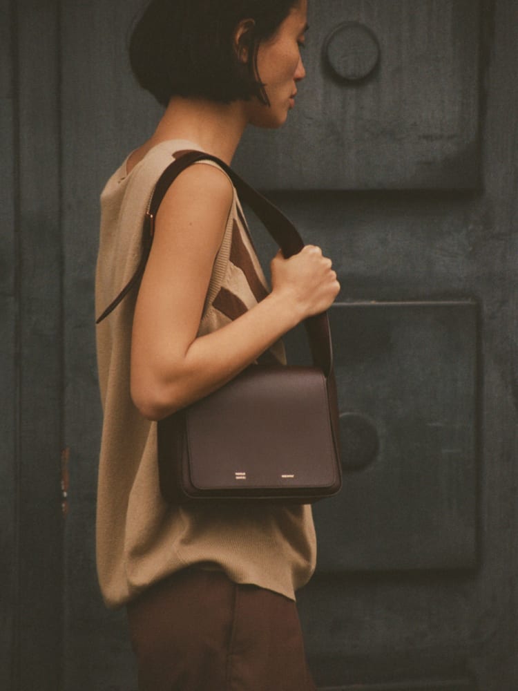 our newest silhouette, the Box Bag. from Mansur Gavriel
