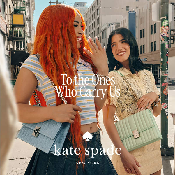our latest campaign, starring Ice Spice from Kate Spade