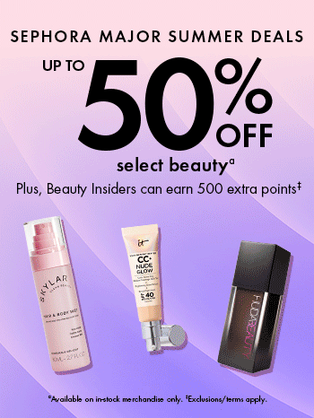 Sephora: Sale starts NOW! Score up from Sephora