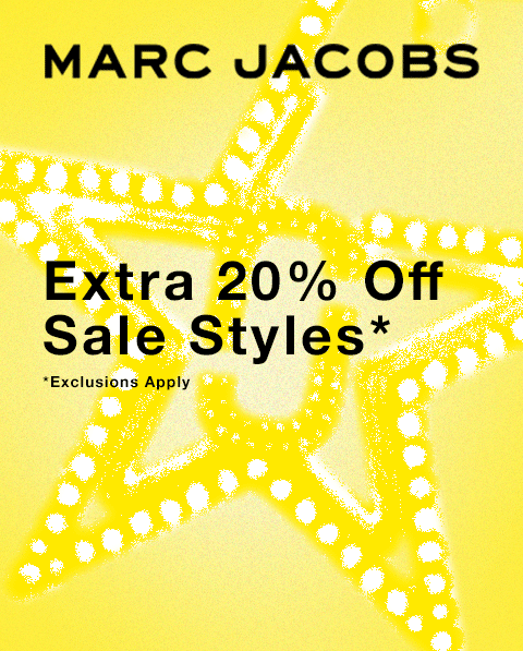 Year with exceptional savings 🎉 Shop from Marc Jacobs