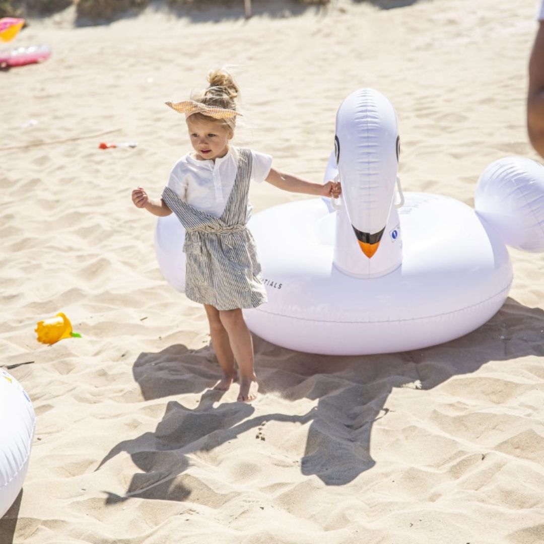 Swim Essentials: Στρώμα θαλάσσης για παιδιά από 6+ ετών - "White Swan"