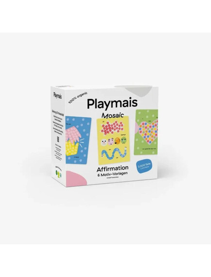 Playmais- Κατασκευές με κάρτες και σφουγγαράκια από άμυλο καλαμποκιού 6τεμ. - Συναισθηματική ενδυνάμωση