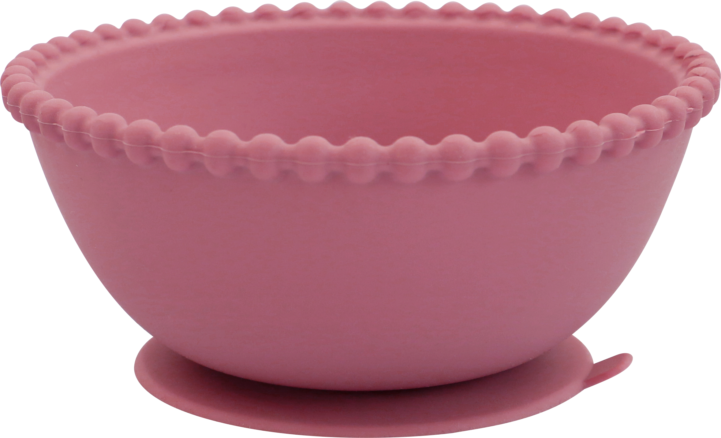 Simple Bowl Pink – Μπολ σιλικόνης με βεντούζα