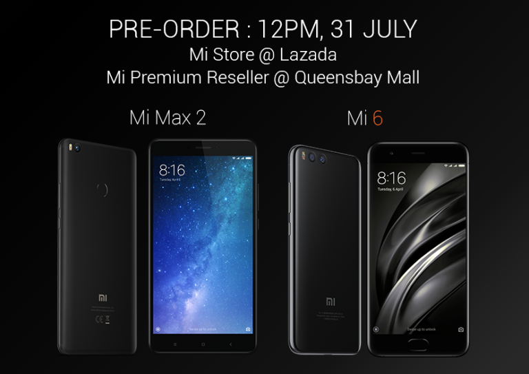 Read more about the article 小米6和小米Max 2即将登陆大马