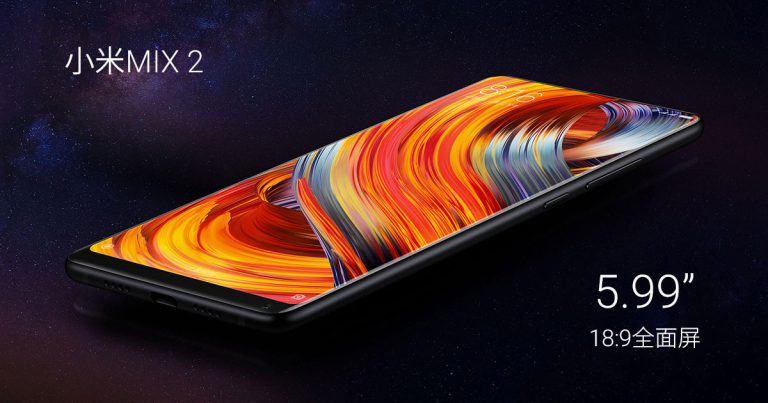 Read more about the article 小米MIX 2发布！全面屏2.0再次进化