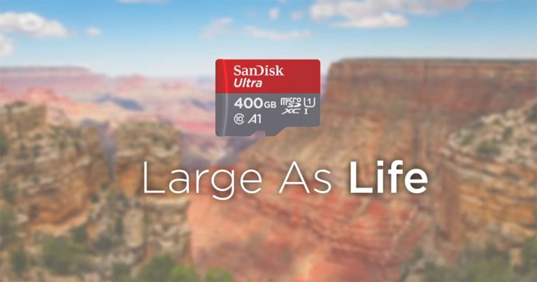 Read more about the article SANDISK推出400GB容量的microSD卡