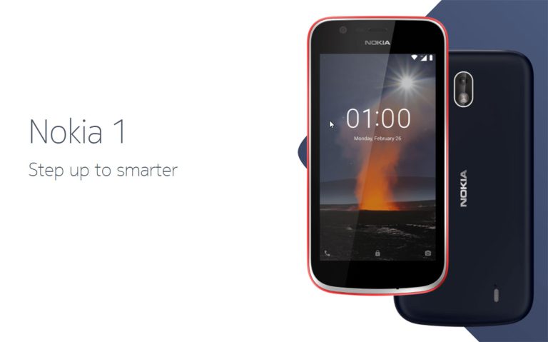 Read more about the article Nokia 1: 首款Android Oreo (Go Edition)机型发表