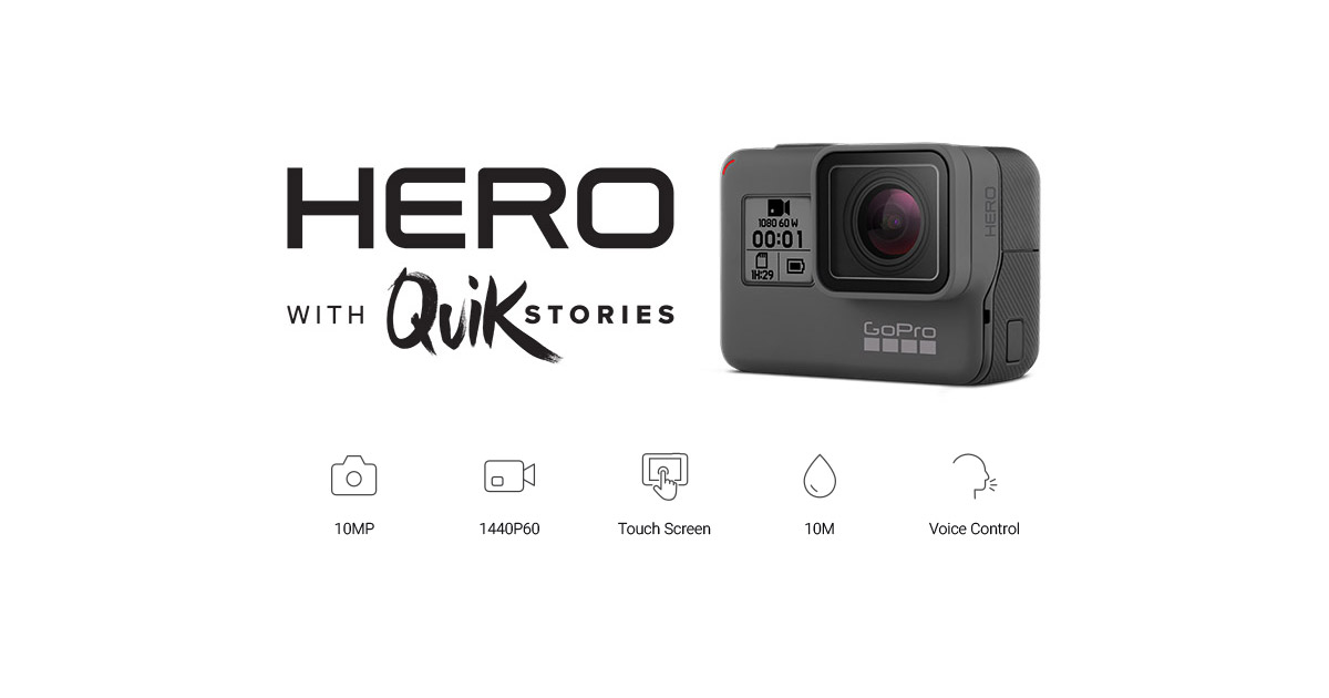 Gopro 推出入门级运动相机 Gopro Hero 小人物科技志