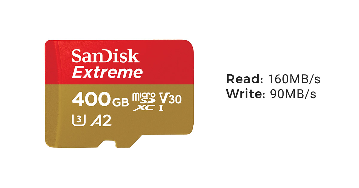 You are currently viewing 大还不够，要快！SanDisk发布更高速的400GB microSD 记忆卡