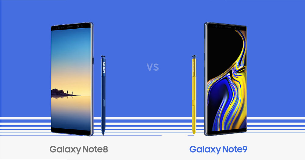 规格大比拼 一图看懂samsung Galaxy Note9 Note8 的区别 小人物科技志