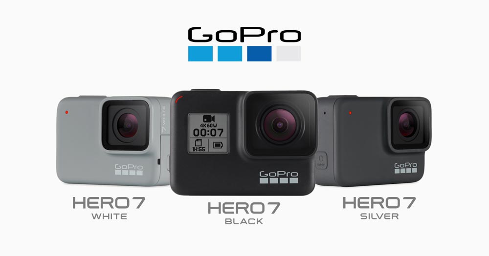 GoPro推Hero7系列Black、Silver、White三款运动相机新品| 小人物科技志