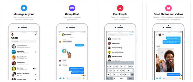 Facebook Lite及Messenger Lite在Apple App Store上架 2