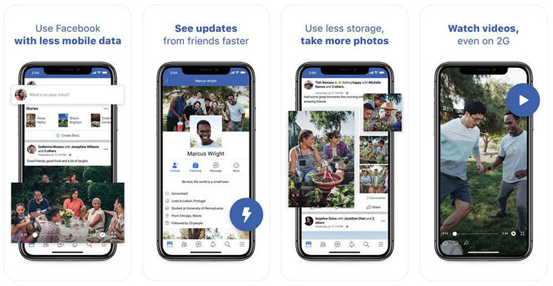 Facebook Lite及Messenger Lite在Apple App Store上架 1